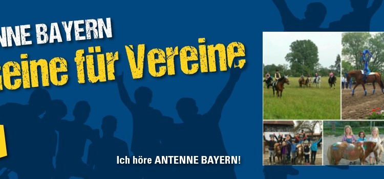 Scheine für Vereine von Antenne Bayern – Wir sind dabei!